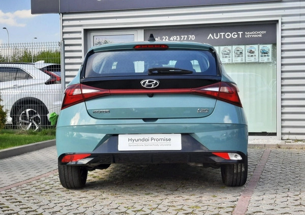 Hyundai i20 cena 69900 przebieg: 46658, rok produkcji 2022 z Miejska Górka małe 497